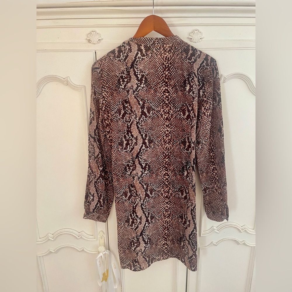 Joie Snake Print Dress - Picture 3 of 4